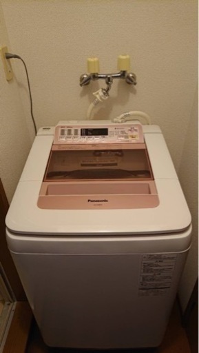 【配達可】Panasonic 全自動洗濯機   NA-FA80H2