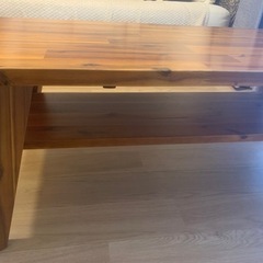 ローテーブル　ウォールナットの画像