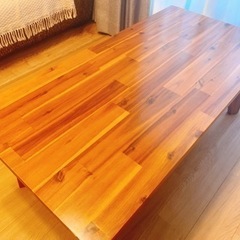 ローテーブル　ウォールナット