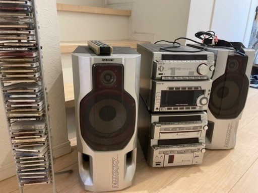 SONY MDコンポ　MD777とMD多数
