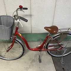26インチ日本製自転車 後ろタイヤとチューブほぼ新品☆