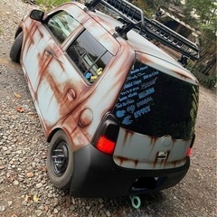 車検ロング令和6年　エッセ　サビ塗装　世田谷ベース　usdm jdm ヘラフラの画像