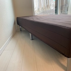 ニトリ　シングルベッド　マットレスの画像