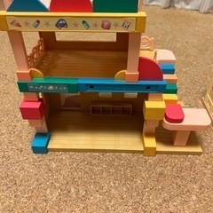 【最終値下げ】シルバニアファミリー　２軒セット　幼稚園