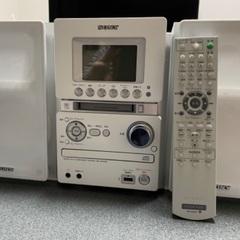 SONY MDCDカセットコンポ