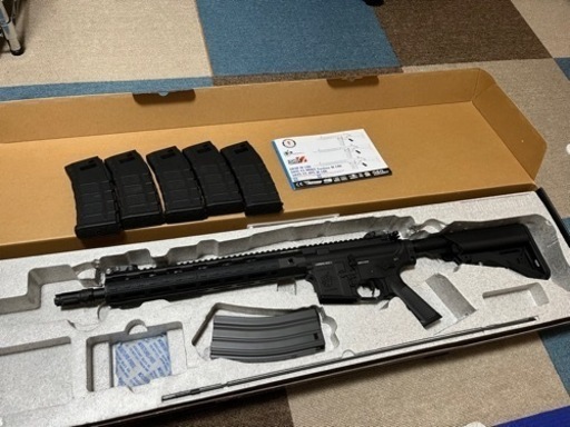 G&G SR15 電動ガン本体+g2マガジン5本セット