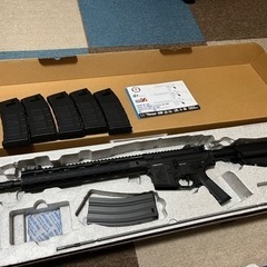 G&G SR15 電動ガン本体+g2マガジン5本セット