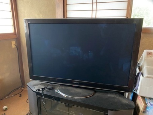 パナソニックビエラ50型プラズマテレビ3Dグラス付き値下げ