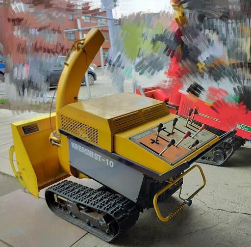 札幌　配達も可能　コバシST-10　昨年クローラー、バッテリー新品交換済み