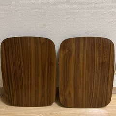 木製ミニテーブルの画像