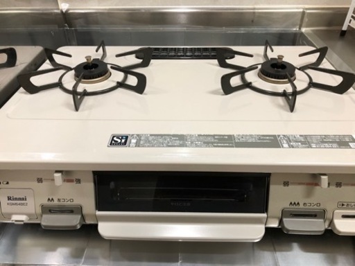 【美品】リンナイ　ガステーブル　KGM64BE2R