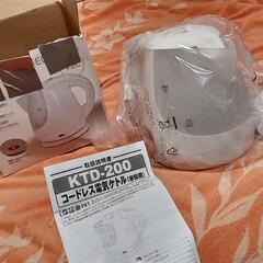 （訳あり）新品ＫＴＤ−２００電気ケトルの画像