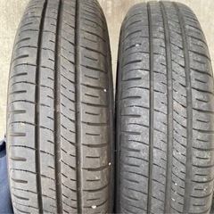 ダンロップ　夏タイヤ　145/80R13 2020年製造　バリ山の画像