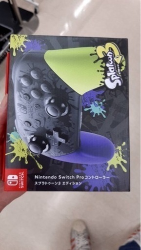 switch（スイッチ）プロコン　スプラトゥーン３限定カラー　最速値引き