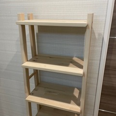 ★組立済★IKEA VILTO ヴィルト 木製 シェルフの画像