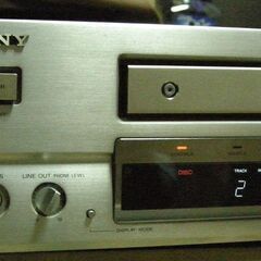 SONY CDプレーヤ　CDP-X777ESの画像
