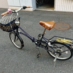 【お話し合い中　8/28迄】折りたたみ自転車　変速可能