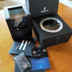 HUBLOT　BIGBANG　スノーレオパード

世界500本限定の画像