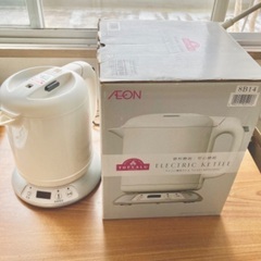 決まりました　中古 トップバリュ マイコン電気ケトル TV-EK...