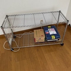 スチールラックのみ　① 訳あり　29日の画像