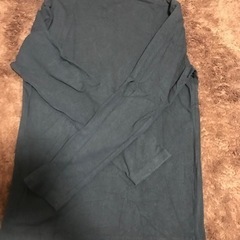 ④EMPORIO ARMANI EA7  ロングTシャツ ブラックの画像