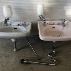 早い物勝ち　手洗い器