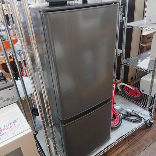 ★【三菱】2ドア冷蔵庫  2020年製 146L [MR-P45F-H]    【３ヶ月保証付き★送料に設置込み】自社配送時代引き可※現金、クレジット、スマホ決済対応※