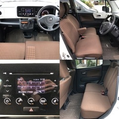 【成約御礼】コミコミ 車検R6年8月 モコ X 初度H25 スマートキー 白 ホワイトの画像