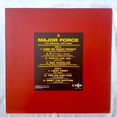 【ネット決済可】レア！藤原ヒロシ　MAJOR FORCE SPECIAL STRONG BOX "THE ORIGINAL ART FORM"　5枚組　ボックスセット　アナログ　レコードの画像