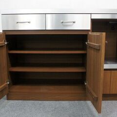 unico/ウニコ STRADA/ストラーダ キッチンカウンター 幅120 ステンレス