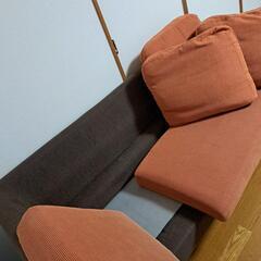 ソファ 3人かけ あげますの画像