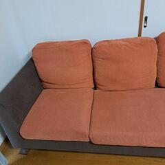 ソファ 3人かけ あげますの画像