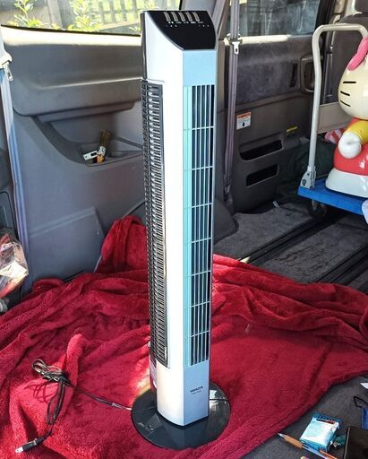 ★美品‼お届け可！★ 山善 タワーファン  扇風機よりも省スペース＆スタイリッシュ(^_-)-☆