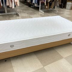 シングルベッド　ティアイアイ　ﾎﾜｲﾄ×ﾅﾁｭﾗﾙの画像