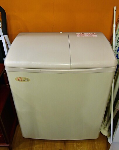 ●2020年製　近郊格安配送可(^^♪●日立　2槽式洗濯機 PS-H45L　中古品●相模原　横浜　神奈川●