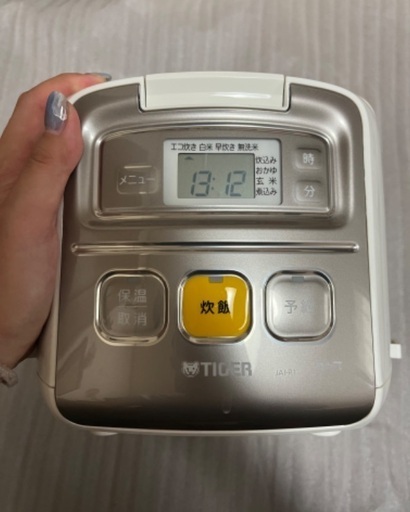 タイガーマイコン炊飯器 JAI-R551 使用1年