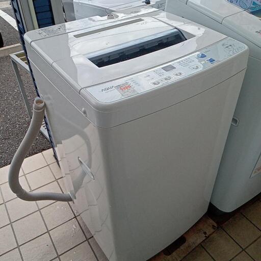 ★【アクア】全自動洗濯機　2015年製　6kg［AQW-S60D］【3ヶ月保証付き★送料に設置込】自社配送時代引き可※現金、クレジット、スマホ決済対応※