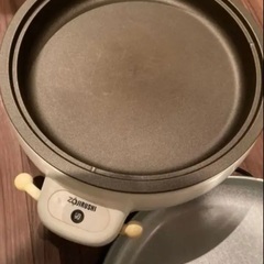 ☆象印のミニホットプレート ZOJIRUSHI EHS-07-WAの画像