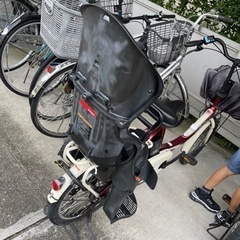 子供乗せ　チャイルドシート　自転車