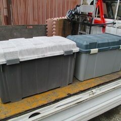 無料！家庭菜園　物置保管で最適なBOX２個