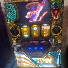 パチスロ実機　バジリスク絆　モンスターハンター月下雷鳴の画像