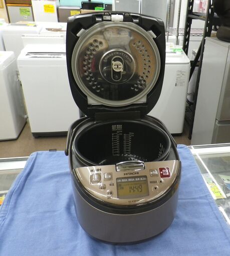 日立 圧力IHジャー炊飯器 1.8L 1升炊き 2020年製 RZ-A18KSM ライトブラウン 西岡店