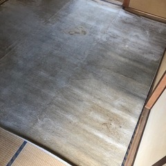 【差し上げます】カーペット　アイボリー　4.5畳　