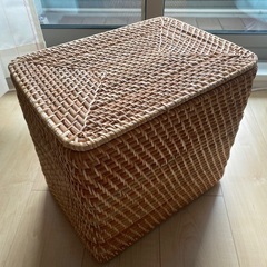 無印 ラタンバスケット 特大の画像