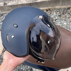 ヤマハ　原付　ビーノ 水冷4st 実働　ヘルメットの画像