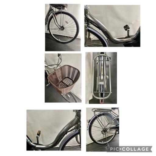 関東全域送料無料 保証付き 電動自転車　ブリヂストン　アシスタ　26インチ　8.9ah デジタル　銀色