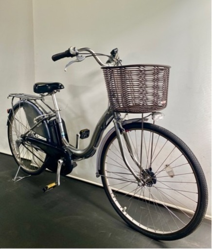 関東全域送料無料 保証付き 電動自転車　ブリヂストン　アシスタ　26インチ　8.9ah デジタル　銀色