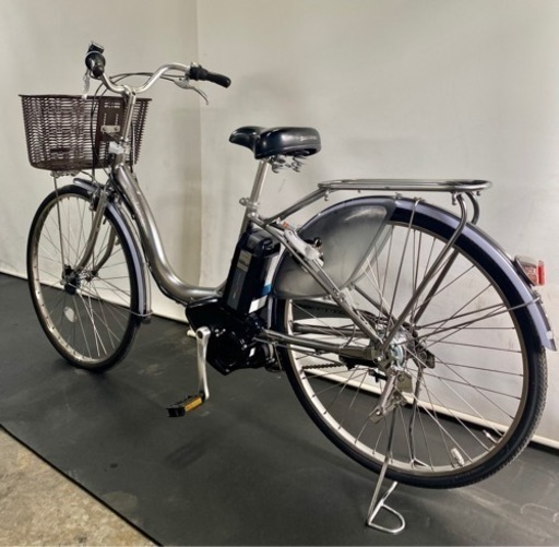 関東全域送料無料 保証付き 電動自転車　ブリヂストン　アシスタ　26インチ　8.9ah デジタル　銀色