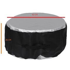 タイヤカバー 4個セット 収納 タイヤ保管カバーの画像