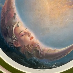 gil bruvel ジル・ブルーベル　絵画　月の画像